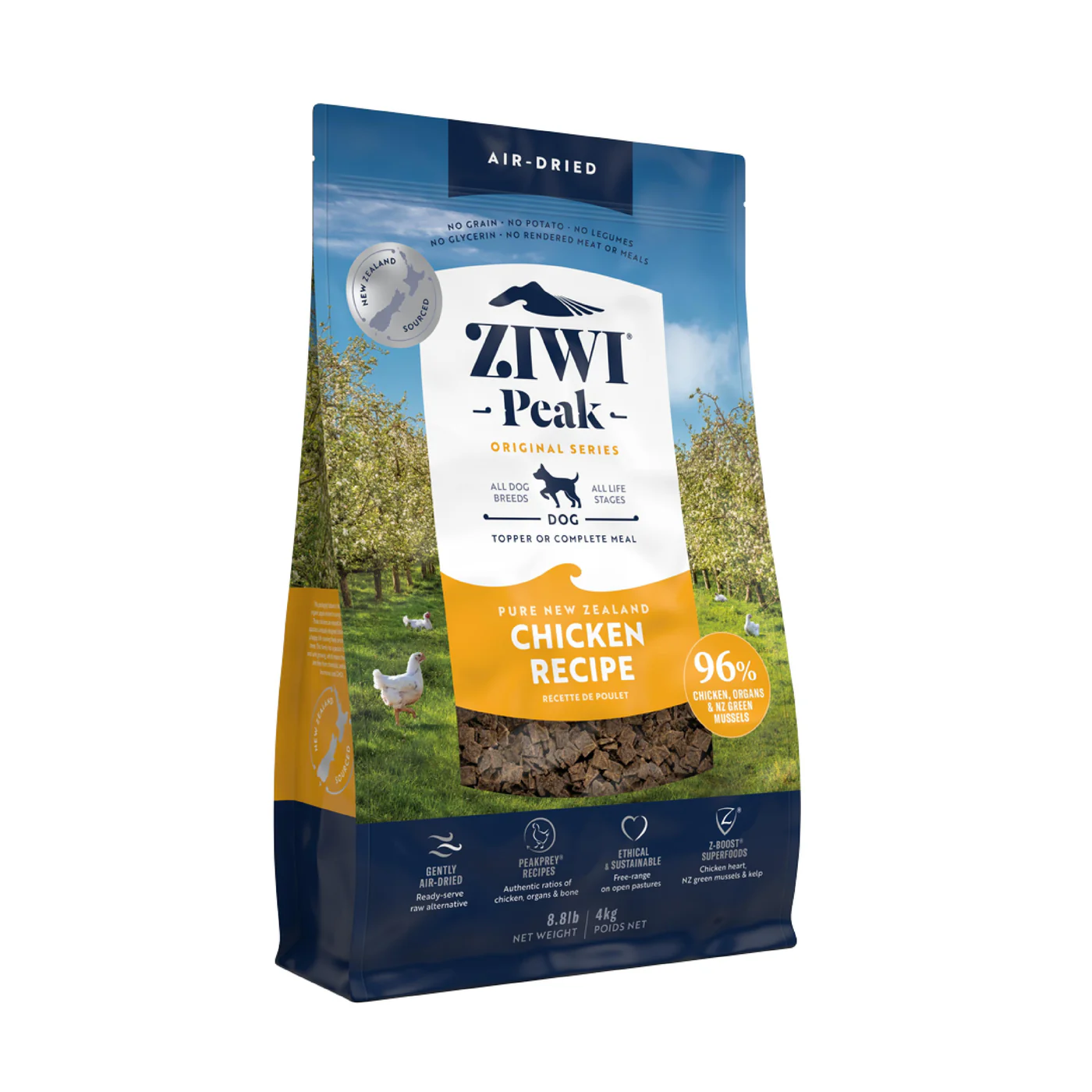 ZIWI Peak dog food pack